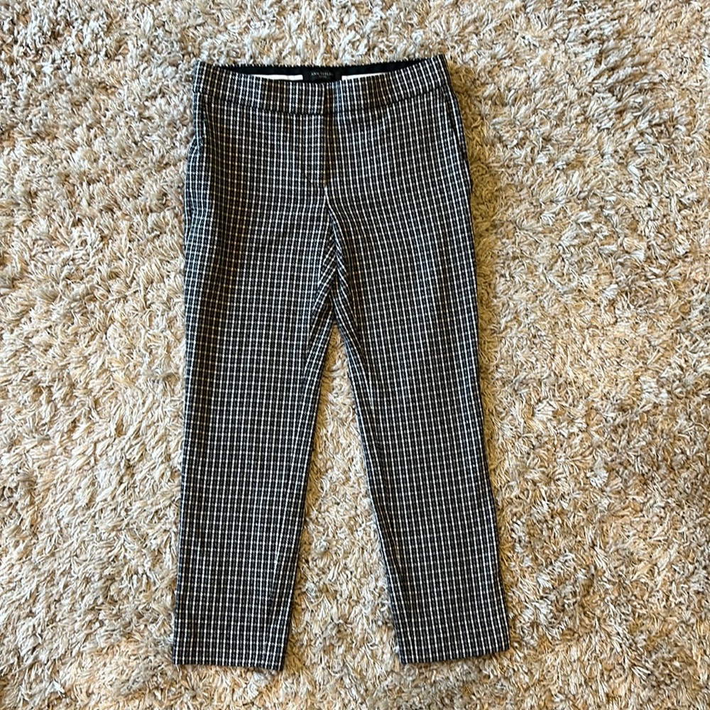 Ann Taylor pants petite 00 in houndstooth